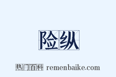 险纵是什么意思的图片